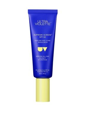 ULTRA VIOLETTE SUPREME SCREEN SPF 50 FACIAL SUNSCREEN AND PRIMER NEW NIB NWT